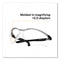 3M™ BX Molded-In Diopter Safety Glasses, +2.0 Diopter Strength, Black/Silver Plastic Frame, Clear Polycarbonate Lens (MMM1137500000)