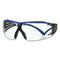 3M™ SecureFit Protective Eyewear, 200 Series, Blue/Gray Plastic Frame, Clear Polycarbonate Lens (MMMSF204SGAFBLU)