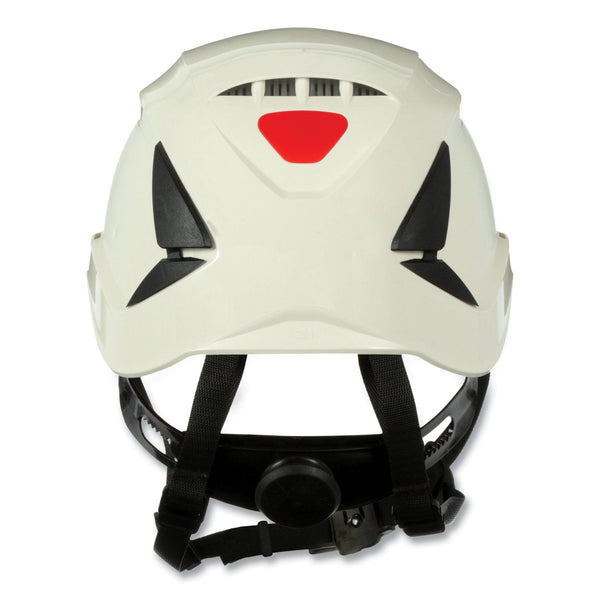 3M™ SecureFit X5000 Series Safety Helmet, Vented, 6-Point Pressure Diffusion Ratchet Suspension, White (MMMX5001VANSI)