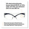3M™ SecureFit Protective Eyewear, 200 Series, Dark Blue Plastic Frame, Clear Polycarbonate Lens (MMMSF201SGAFBLU)