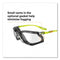 3M™ Solus CCS Series Protective Eyewear, Green Plastic Frame, Clear Polycarbonate Lens (MMMSCCS01SGAFGR)