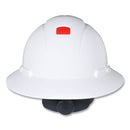3M™ SecureFit H-Series Hard Hats, H-800 Hat with UV Indicator, 4-Point Pressure Diffusion Ratchet Suspension, White (MMMH801SFRUV)