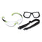 3M™ Solus 1000-Series Safety Glasses, Green Plastic Frame, Clear Polycarbonate Lens (MMMS1201SGAFKT)