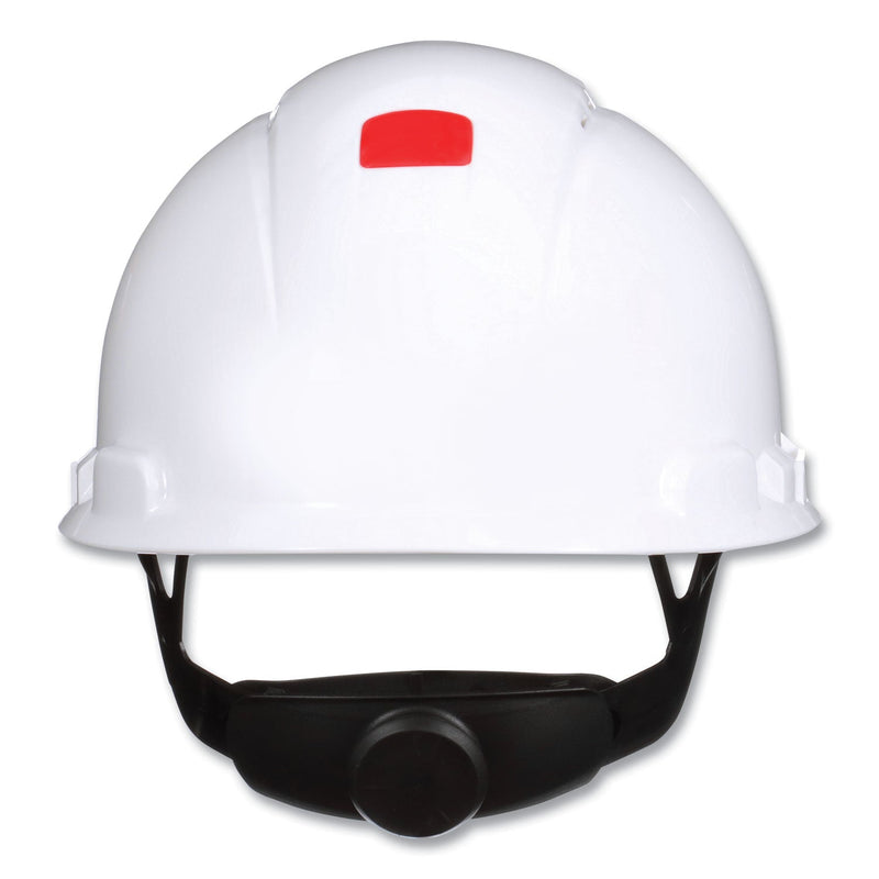 3M™ SecureFit H-Series Hard Hats, H-700 Front-Brim Cap with UV Indicator, 4-Point Pressure Diffusion Ratchet Suspension, White (MMMH701SFVUV)