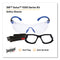 3M™ Solus 1000 Series Safety Glasses, Black/Blue Plastic Frame, Clear Polycarbonate Lens (MMMS1101SGAFKT)
