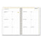 Blue Sky® Day Designer Tile Weekly/Monthly Planner, Geometric Artwork, 8 x 5, Blue/White Cover, 12-Month (Jan to Dec): 2025 (BLS101410)