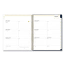 Blue Sky® Day Designer Peyton Create-Your-Own Cover Weekly/Monthly Planner, Floral Artwork, 11 x 8.5, Navy, 12-Month (Jan to Dec): 2025 (BLS103617)