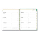 Blue Sky® Day Designer Peyton Create-Your-Own Cover Weekly/Monthly Planner, Floral Artwork, 11 x 8.5, White, 12-Month (Jan-Dec): 2025 (BLS103618)