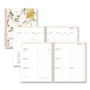 Blue Sky® Day Designer Coming Up Roses Create-Your-Own Cover Weekly/Monthly Planner, Roses Artwork, 11 x 8.5, 12-Month (Jan-Dec): 2025 (BLS140092)