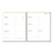 Blue Sky® Day Designer Secret Garden Mint Frosted Weekly/Monthly Planner, Floral Artwork, 11 x 8.5, 12-Month (Jan to Dec): 2025 (BLS140101)