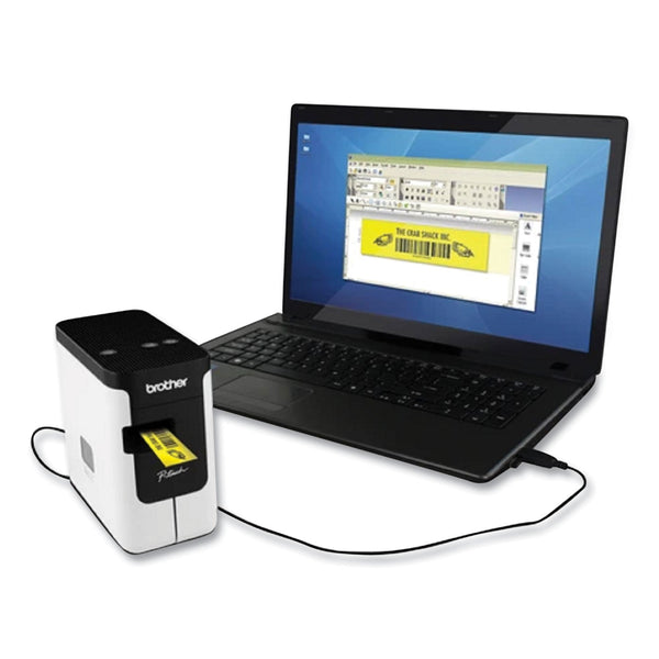 Brother PTP700 PC-Connectable Label Printer for PC and Mac (BRTPTP700)