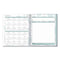 Blue Sky® Rue Du Flore Monthly Planner, Floral Artwork, 10 x 8, Jade/Lavender Cover, 12-Month (Jan to Dec): 2025 (BLS101605)