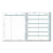 Blue Sky® Rue Du Flore Monthly Planner, Floral Artwork, 10 x 8, Jade/Lavender Cover, 12-Month (Jan to Dec): 2025 (BLS101605)
