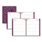 Blue Sky® Gili Weekly/Monthly Planner, Jewel Tone Artwork, 11 x 8.5, Plum Cover, 12-Month (Jan to Dec): 2025 (BLS117889)