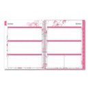 Blue Sky® Breast Cancer Awareness Create-Your-Own Cover Weekly/Monthly Planner, Orchids Artwork, 11 x 8.5, 12-Month (Jan to Dec): 2025 (BLS137268)
