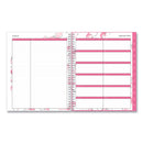 Blue Sky® Breast Cancer Awareness Create-Your-Own Cover Weekly/Monthly Planner, Orchids Artwork, 11 x 8.5, 12-Month (Jan to Dec): 2025 (BLS137268)
