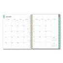 Blue Sky® Sophie Frosted Weekly/Monthly Planner, Floral Artwork, 11 x 8.5, Multicolor Cover, 12-Month (Jan to Dec): 2025 (BLS140087)