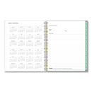 Blue Sky® Sophie Frosted Weekly/Monthly Planner, Floral Artwork, 11 x 8.5, Multicolor Cover, 12-Month (Jan to Dec): 2025 (BLS140087)