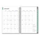 Blue Sky® Sophie Frosted Weekly/Monthly Planner, Floral Artwork, 8 x 5, Multicolor Cover, 12-Month (Jan to Dec): 2025 (BLS140088)