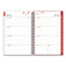 Blue Sky® Fly By Frosted Weekly/Monthly Planner, Butterflies Artwork, 8 x 5, Blush/Pink Cover, 12-Month (Jan to Dec): 2025 (BLS140196)