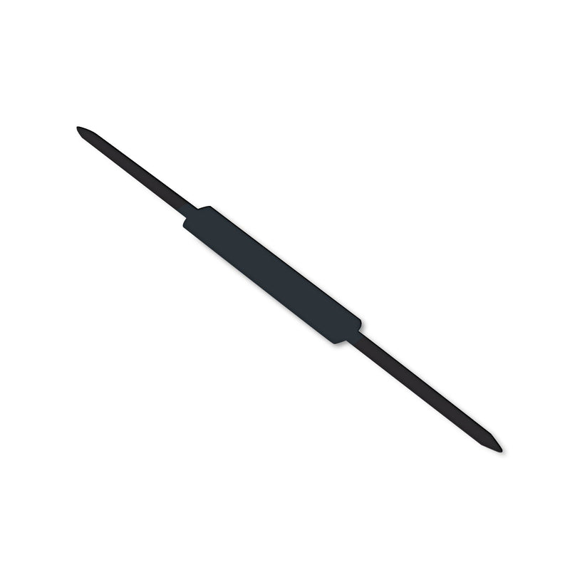 ACCO Self-Adhesive Paper Fasteners, 1" Capacity, 2.75" Center to Center, Brown, 100/Box (ACC70011)