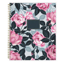 Blue Sky® Roosevelt Pink Academic Weekly/Monthly Planner, Floral Artwork, 11" x 8.5", Pink/Gray Cover, 12-Month (July-June): 2024-2025 (BLS128691)