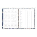 Blue Sky® One Tree Planted Effie Weekly/Monthly Planner, Floral Artwork, 11" x 8.5", Blue/Peach/Green Cover, 12-Month (Jan-Dec): 2025 (BLS138325)