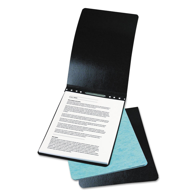 Acco Presstex Report Cover, Top Bound, Prong Clip, Legal, 2" Cap, Black (ACC19021)