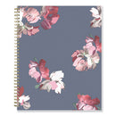 Blue Sky® Life Note-It Leah Weekly/Monthly Notes Planner, Floral Artwork, 11 x 8.5, Gray/Pink/White Cover, 12-Month (Jan to Dec): 2025 (BLS139479)