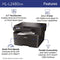 Brother Wireless HL-L2480DW Compact Monochrome Multi-Function Laser Printer, Copy/Print/Scan (BRTHLL2480DW)