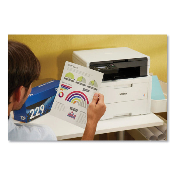 Brother TN229XL2PK High-Yield Toner, 3,000 Page-Yield, Black, 2/Pack (BRTTN229XL2PK)
