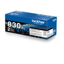 Brother TN830XL High-Yield Toner, 3,000 Page-Yield, Black, 2/Pack (BRTTN830XL2PK)