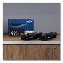 Brother TN920XL2PK High-Yield Toner, 12,000 Page-Yield, Black, 2/Pack (BRTTN920XL2PK)