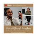 3M™ Quiet Space Headphones, Black (MMMQUIETSPSIOC)