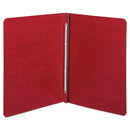Acco Presstex Report Cover, Side Bound, Prong Clip, Letter, 3" Cap, Executive Red (ACC25079)