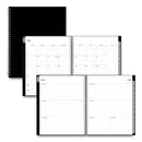Blue Sky® Enterprise Academic Weekly/Monthly Planner, 11 x 8.5, Black Cover, 12-Month (July to June): 2024 to 2025 (BLS130609)