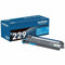 Brother Genuine TN229C Standard Yield Cyan Toner Cartridge, Laser, Cyan, Standard Yield, 1,200 Pages (BRTTN229C)