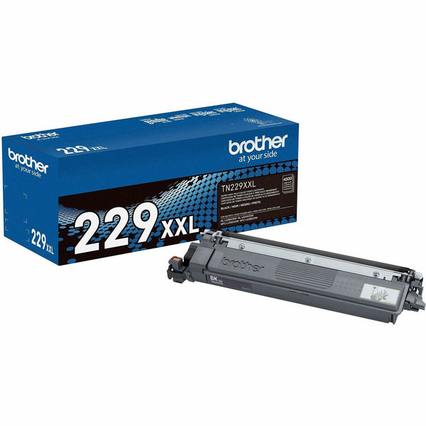 Brother Genuine TN229XXLBK Super High-yield Black Toner Cartridge, Laser, Black, Super High Yield, 4,500 Pages (BRTTN229XXLBK)
