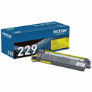 Brother Genuine TN229Y Standard Yield Yellow Toner Cartridge, Laser, Yellow, Standard Yield, 1,200 Pages (BRTTN229Y)