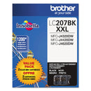 Brother LC2072PKS Innobella™ Super High-Yield Ink, 1200 Page-Yield, Black, 2/PK (BRTLC2072PKS)