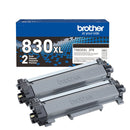 Brother TN830XL High-Yield Toner, 3,000 Page-Yield, Black, 2/Pack (BRTTN830XL2PK)