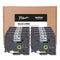 Brother TZe Series Standard Adhesive Laminated Labeling Tape, 0.5", Black on White, 10/Pack (BRTTZE23110PKB)