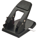 Officemate Ergonomic Punch, HP, 9/32&quot; Holes, 50 Sheet Capacity, Black (OIC90082)
