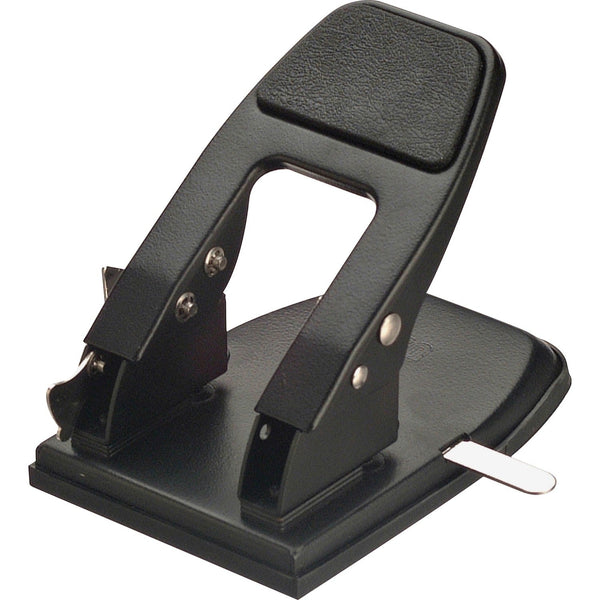 Officemate Ergonomic Punch, HP, 9/32&quot; Holes, 50 Sheet Capacity, Black (OIC90082)