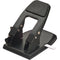 Officemate Ergonomic Punch, HP, 9/32&quot; Holes, 50 Sheet Capacity, Black (OIC90082)